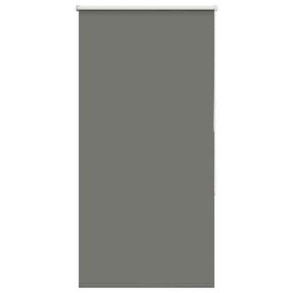 Roller Blind Blackout Grey 80x130 cm Fabric Width 75.7 cm Polyester