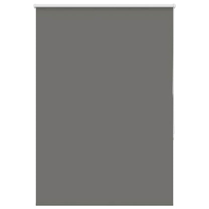 Roller Blind Blackout Grey 95x130 cm Fabric Width 90.7 cm Polyester