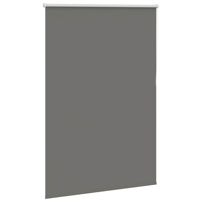 Roller Blind Blackout Grey 95x130 cm Fabric Width 90.7 cm Polyester