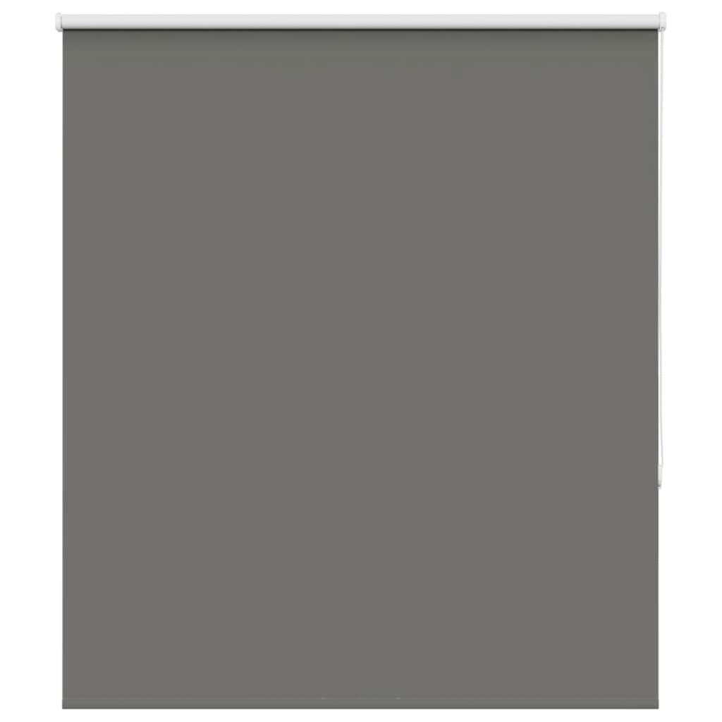 Roller Blind Blackout Grey 120x130 cm Fabric Width 116.6 cm Polyester