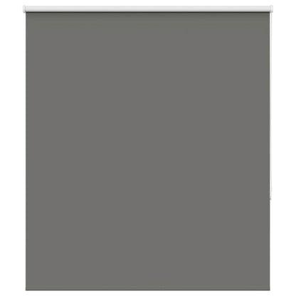 Roller Blind Blackout Grey 120x130 cm Fabric Width 116.6 cm Polyester