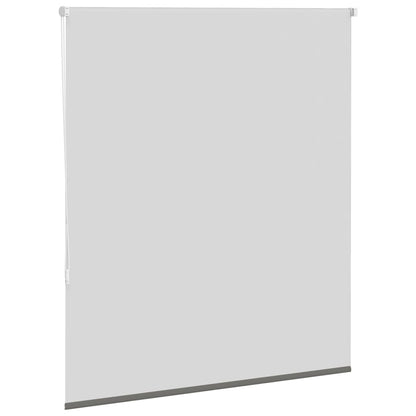 Roller Blind Blackout Grey 120x130 cm Fabric Width 116.6 cm Polyester