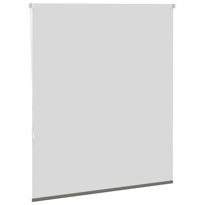 Roller Blind Blackout Grey 130x130 cm Fabric Width 126.6 cm Polyester