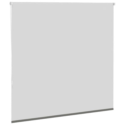 Roller Blind Blackout Grey 145x130 cm Fabric Width 141.6 cm Polyester