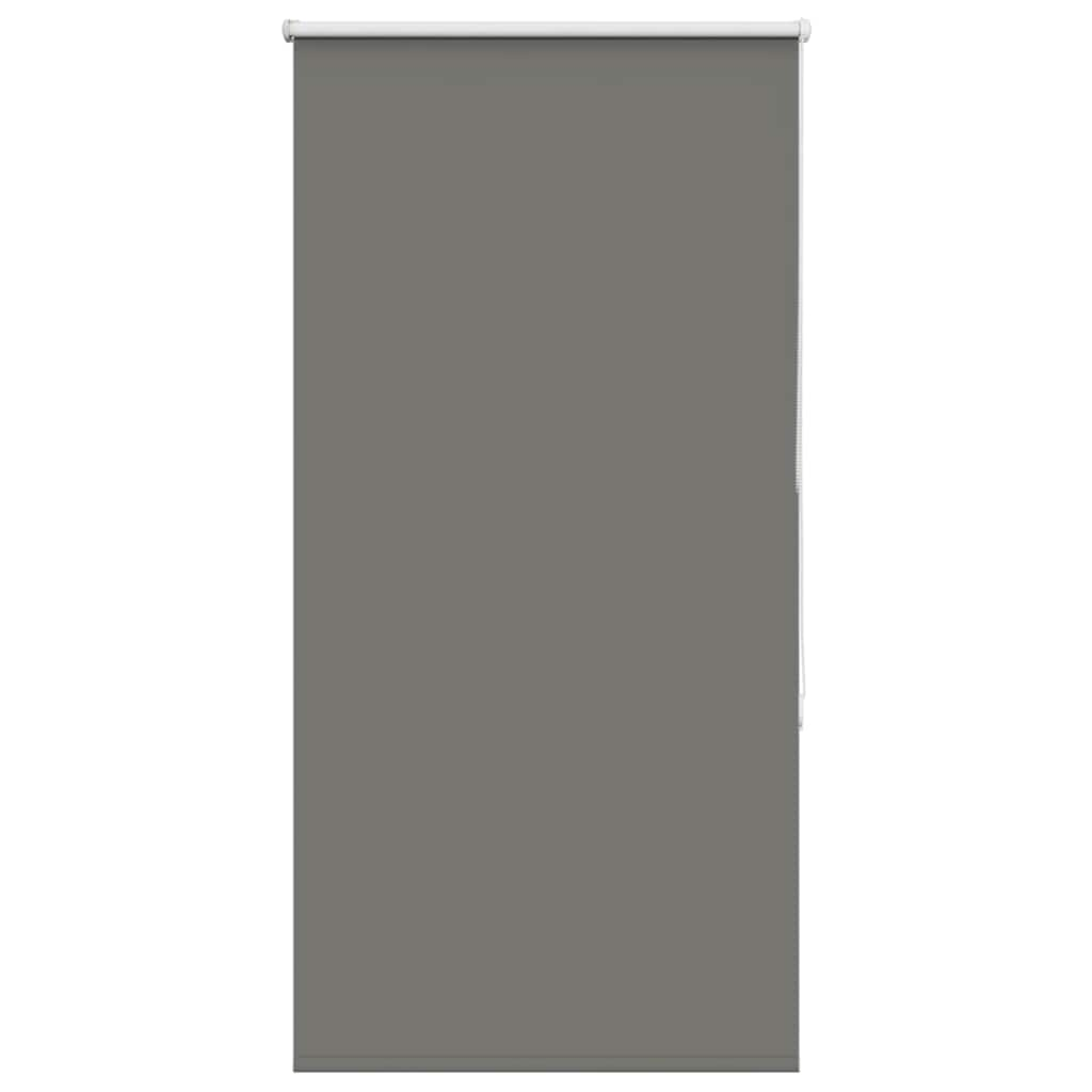 Roller Blind Blackout Grey 65x150 cm Fabric Width 60.7 cm Polyester