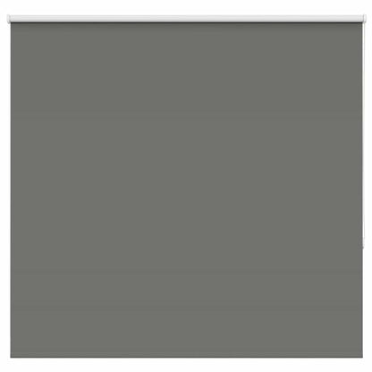 Roller Blind Blackout Grey 150x150 cm Fabric Width 146.6 cm Polyester