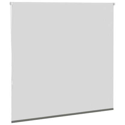 Roller Blind Blackout Grey 150x150 cm Fabric Width 146.6 cm Polyester