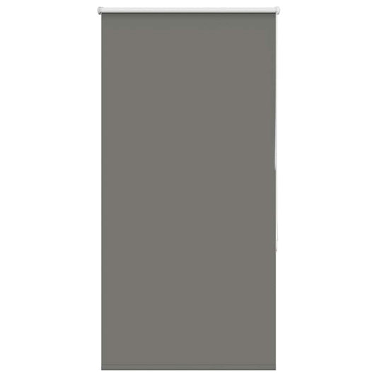 Roller Blind Blackout Grey 80x175 cm Fabric Width 75.7 cm Polyester