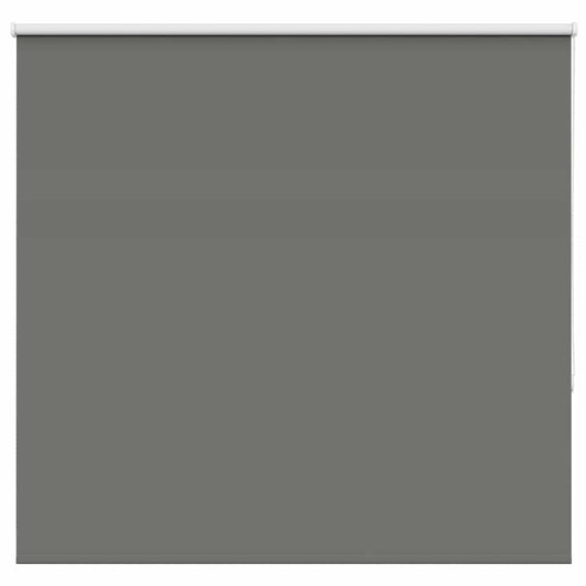 Roller Blind Blackout Grey 155x175 cm Fabric Width 151.6 cm Polyester