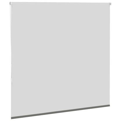 Roller Blind Blackout Grey 160x175 cm Fabric Width 156.6 cm Polyester