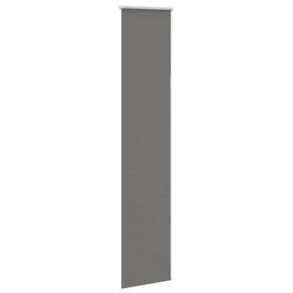 Roller Blind Blackout Grey 45x210 cm Fabric Width 40.7 cm Polyester