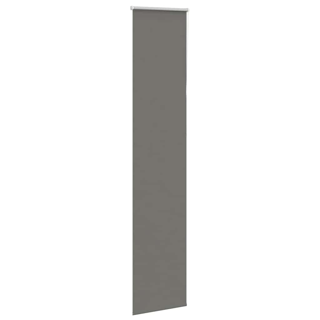 Roller Blind Blackout Grey 55x210 cm Fabric Width 50.7 cm Polyester