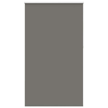 Roller Blind Blackout Grey 125x210 cm Fabric Width 121.6 cm Polyester