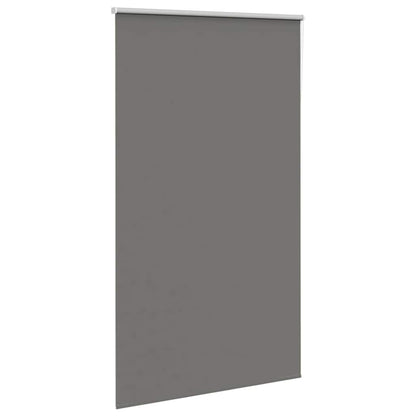 Roller Blind Blackout Grey 125x210 cm Fabric Width 121.6 cm Polyester