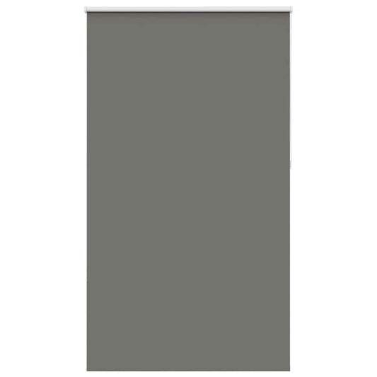 Roller Blind Blackout Grey 135x210 cm Fabric Width 131.6 cm Polyester