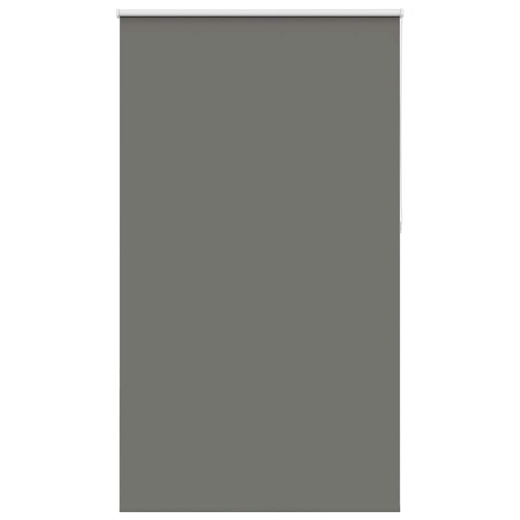 Roller Blind Blackout Grey 140x210 cm Fabric Width 136.6 cm Polyester