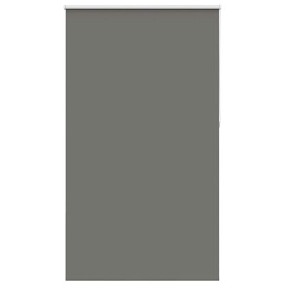 Roller Blind Blackout Grey 140x210 cm Fabric Width 136.6 cm Polyester