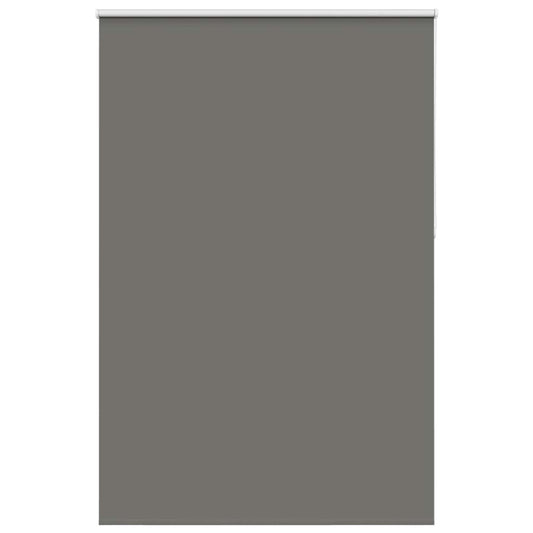 Roller Blind Blackout Grey 155x210 cm Fabric Width 151.6 cm Polyester