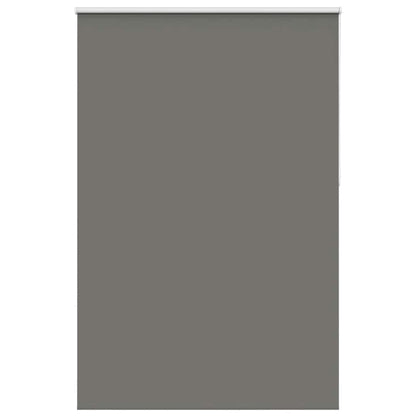 Roller Blind Blackout Grey 160x210 cm Fabric Width 156.6 cm Polyester