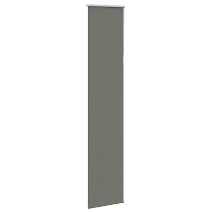 Roller Blind Blackout Grey 45x230 cm Fabric Width 40.7 cm Polyester