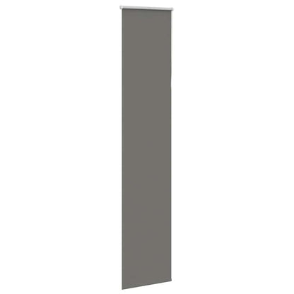 Roller Blind Blackout Grey 50x230 cm Fabric Width 45.7 cm Polyester