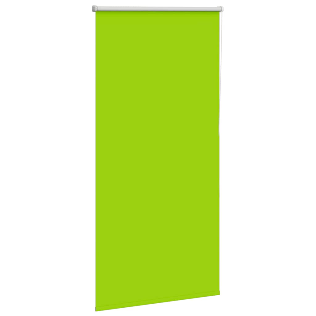 Roller Blind Blackout Leaves Green 65x130 cm Fabric Width 60.7 cm Polyester