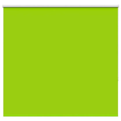 Roller Blind Blackout Leaves Green 145x175 cm Fabric Width 141.6 cm Polyester