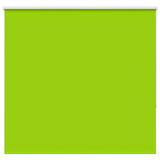 Roller Blind Blackout Leaves Green 145x175 cm Fabric Width 141.6 cm Polyester