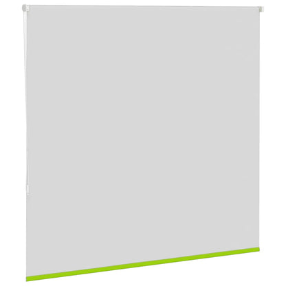 Roller Blind Blackout Leaves Green 145x175 cm Fabric Width 141.6 cm Polyester