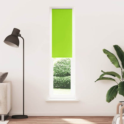 Roller Blind Blackout Leaves Green 45x210 cm Fabric Width 40.7 cm Polyester