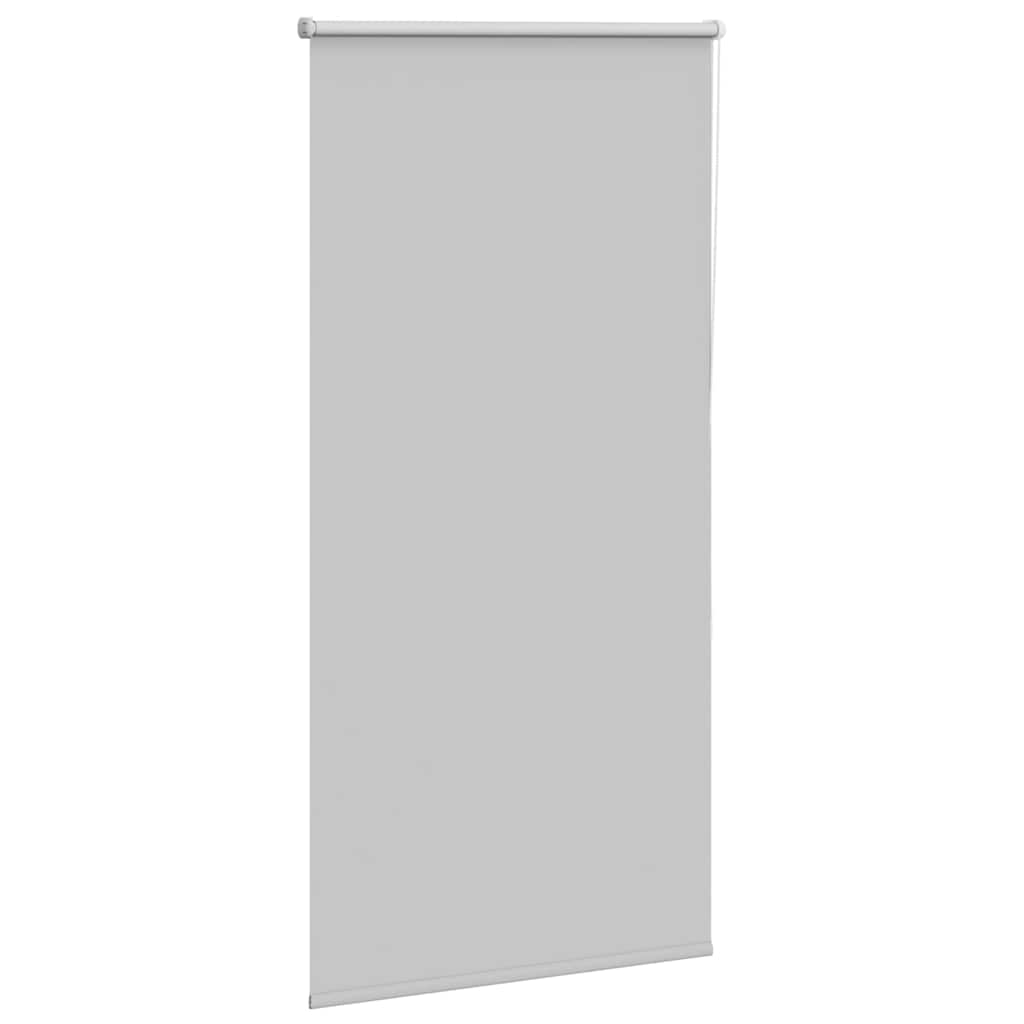 Roller Blind Blackout Light Grey 65x130 cm Fabric Width 60.7 cm Polyester