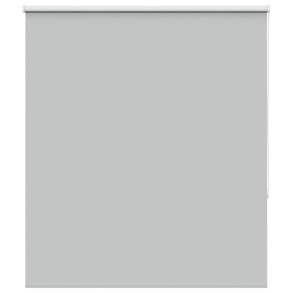 Roller Blind Blackout Light Grey 120x175 cm Fabric Width 116.6 cm Polyester