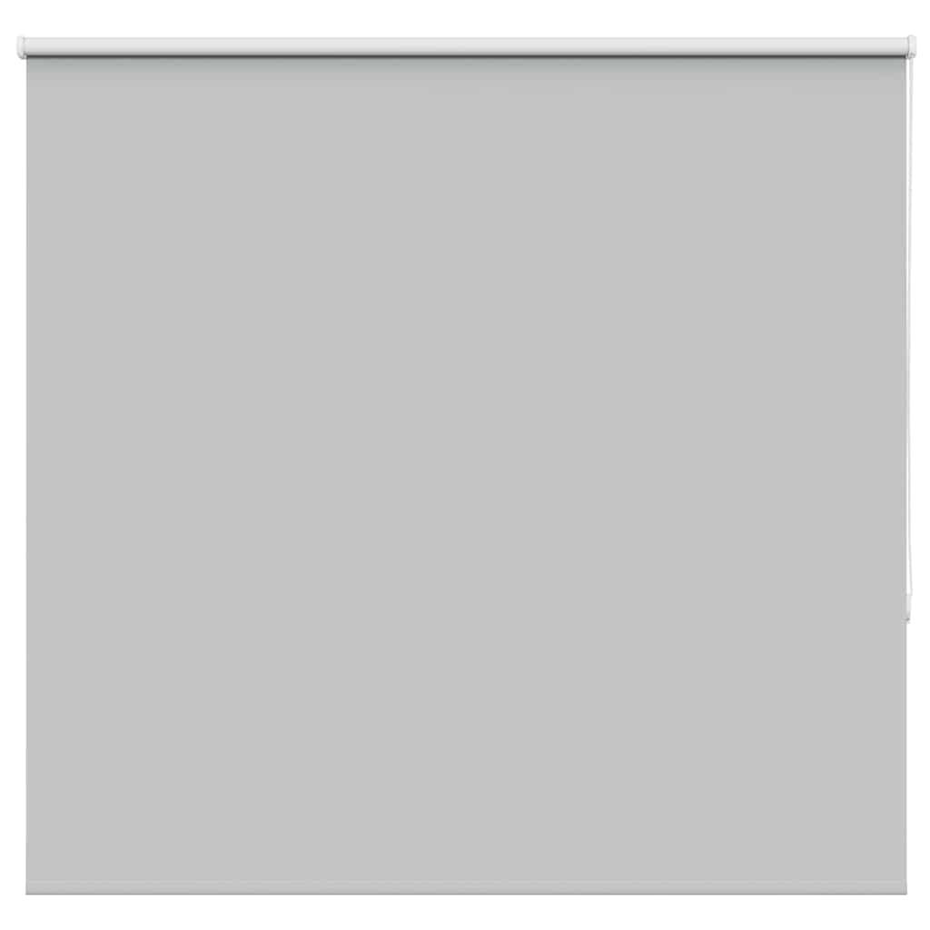 Roller Blind Blackout Light Grey 165x175 cm Fabric Width 161.6 cm Polyester