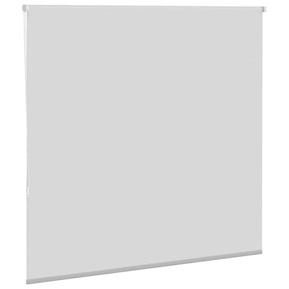 Roller Blind Blackout Light Grey 165x175 cm Fabric Width 161.6 cm Polyester