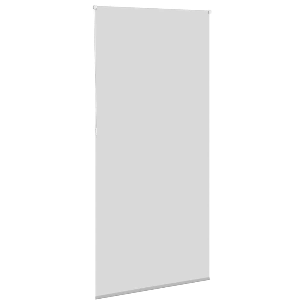 Roller Blind Blackout Light Grey 95x210 cm Fabric Width 90.7 cm Polyester