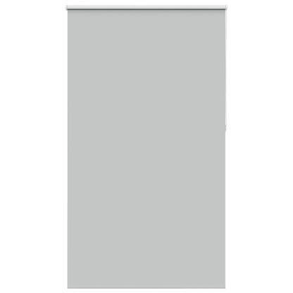 Roller Blind Blackout Light Grey 120x210 cm Fabric Width 116.6 cm Polyester