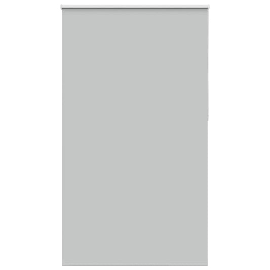 Roller Blind Blackout Light Grey 120x210 cm Fabric Width 116.6 cm Polyester