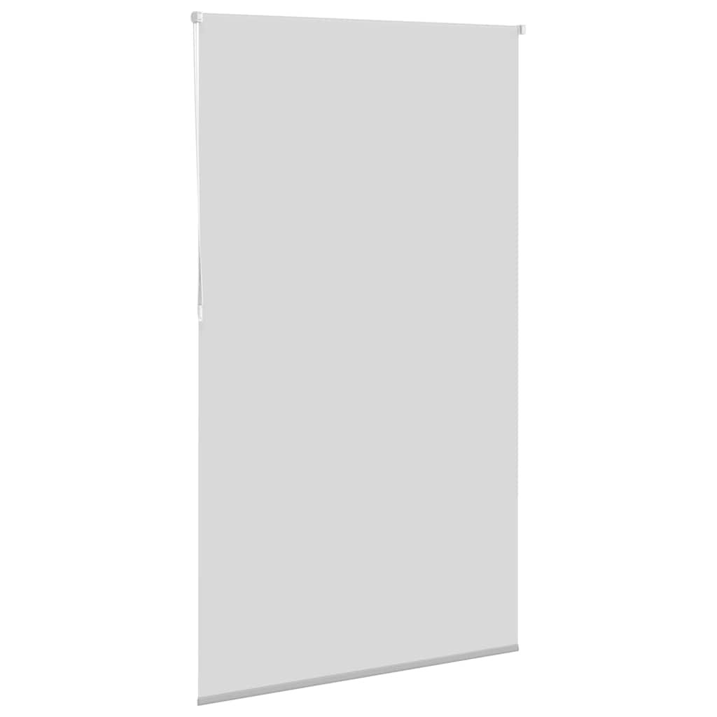 Roller Blind Blackout Light Grey 120x210 cm Fabric Width 116.6 cm Polyester