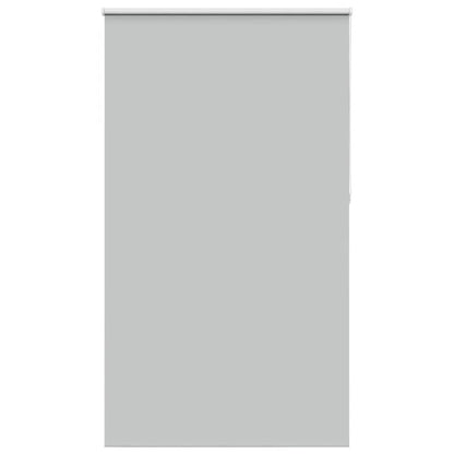 Roller Blind Blackout Light Grey 140x210 cm Fabric Width 136.6 cm Polyester