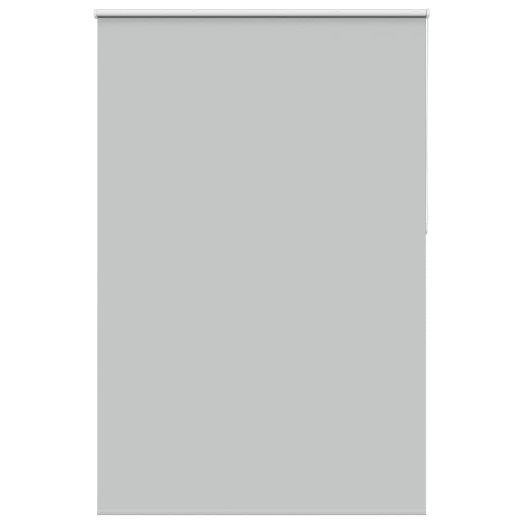 Roller Blind Blackout Light Grey 145x210 cm Fabric Width 141.6 cm Polyester