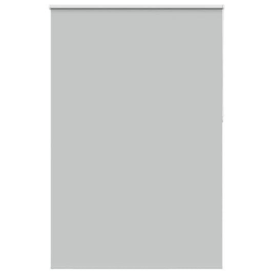 Roller Blind Blackout Light Grey 145x210 cm Fabric Width 141.6 cm Polyester