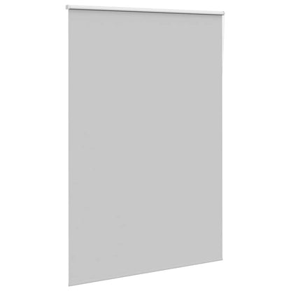 Roller Blind Blackout Light Grey 145x210 cm Fabric Width 141.6 cm Polyester