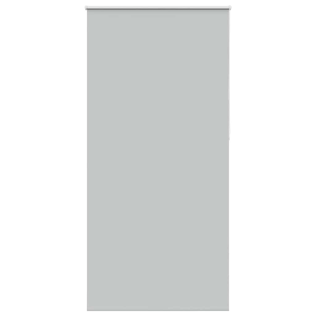 Roller Blind Blackout Light Grey 90x230 cm Fabric Width 85.7 cm Polyester