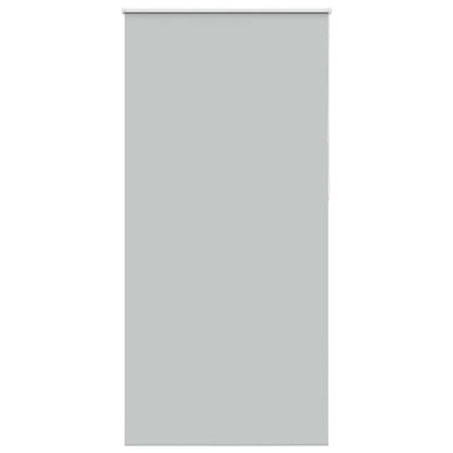 Roller Blind Blackout Light Grey 90x230 cm Fabric Width 85.7 cm Polyester