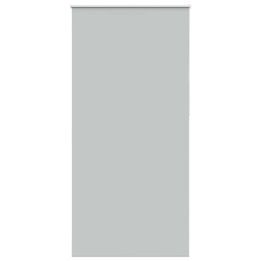 Roller Blind Blackout Light Grey 90x230 cm Fabric Width 85.7 cm Polyester