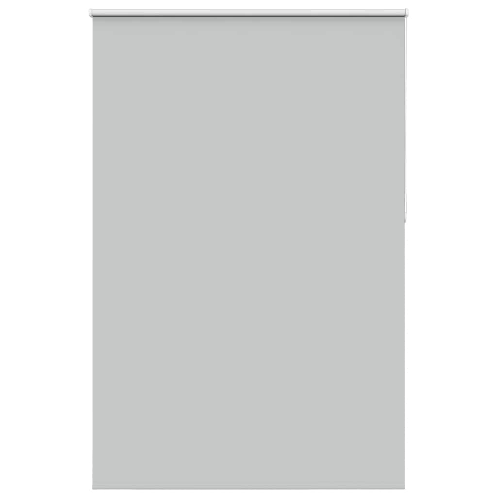 Roller Blind Blackout Light Grey 160x230 cm Fabric Width 156.6 cm Polyester