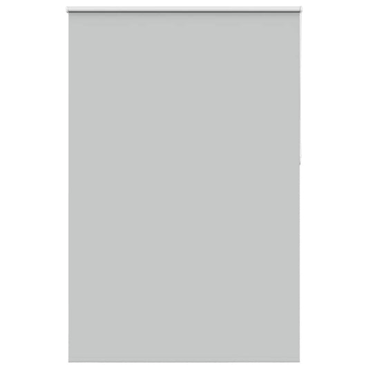 Roller Blind Blackout Light Grey 160x230 cm Fabric Width 156.6 cm Polyester