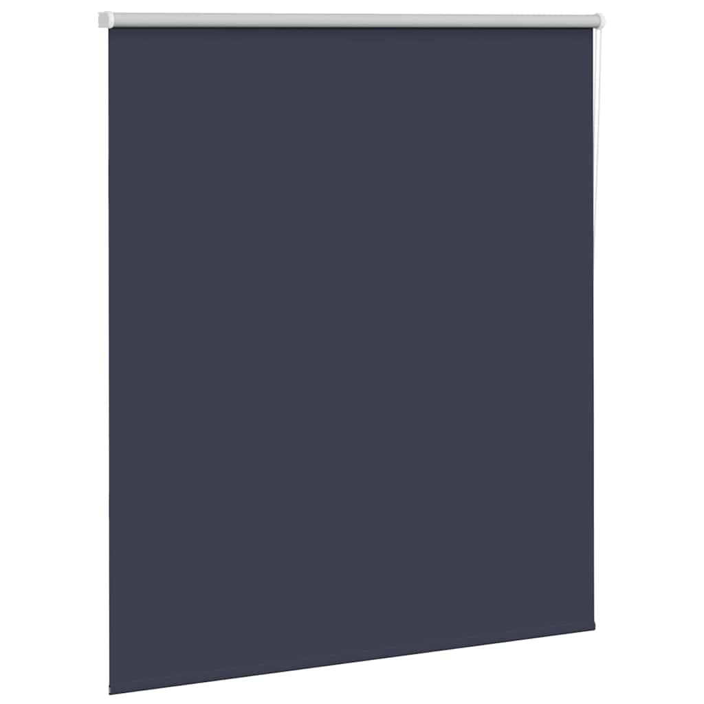 Roller Blind Blackout Marine 125x130 cm Fabric Width 121.6 cm Polyester