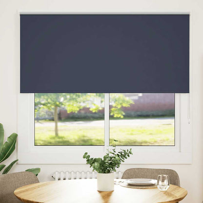 Roller Blind Blackout Marine 155x130 cm Fabric Width 151.6 cm Polyester