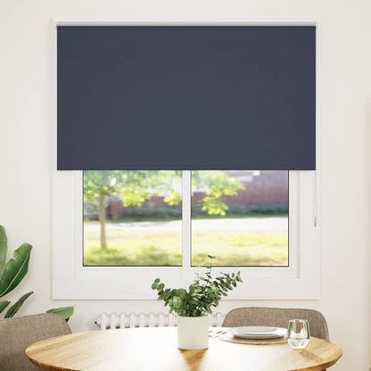 Roller Blind Blackout Marine 135x150 cm Fabric Width 131.6 cm Polyester